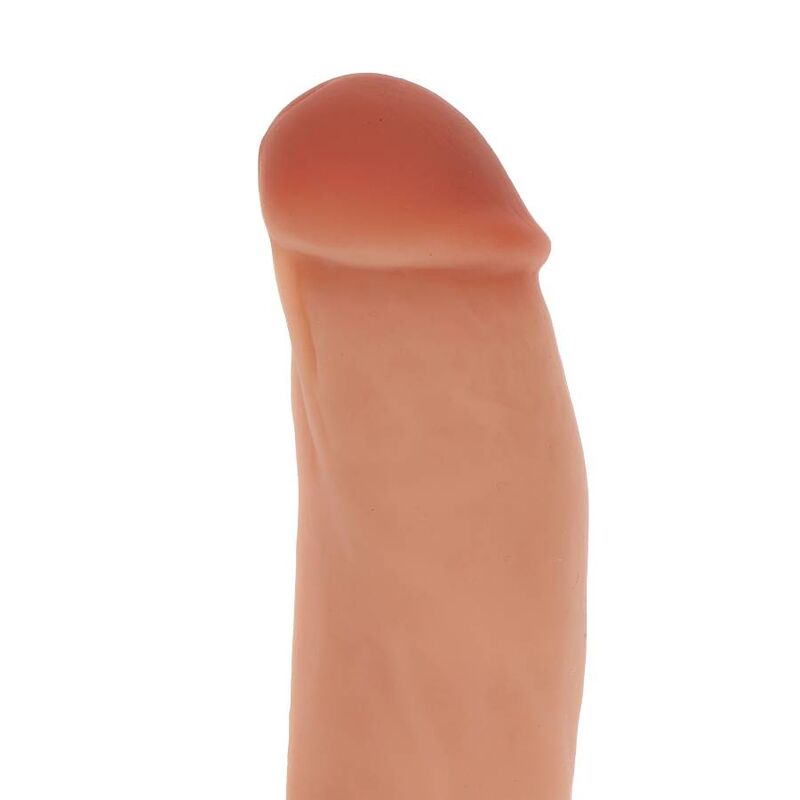 GET REAL GODE SILICONE 18 CM BALLES PEAU — vue détaillée