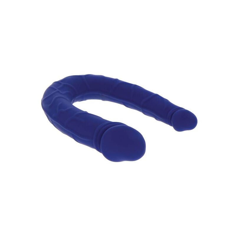 GET REAL - Mini Double Dong Réaliste Bleu