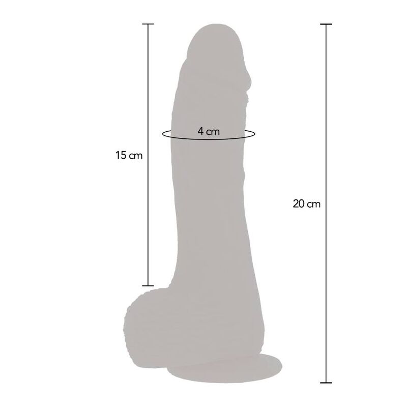 GET REAL PEAU GODE VIBR ROTATIVE HAUT BAS — accessoires inclus
