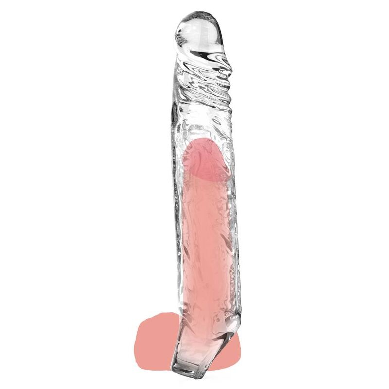 GET REAL MANCHON DEXTENSION XLARGE TRANSPARENT — vue détaillée