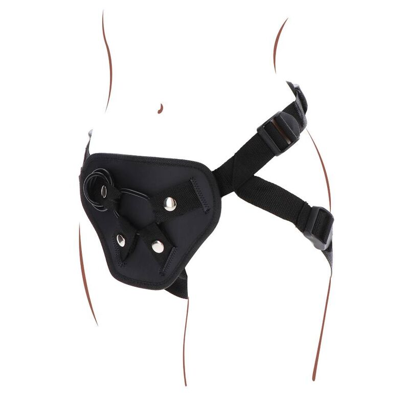GET REAL HARNAIS STRAP-ON DELUXE NOIR — accessoires inclus