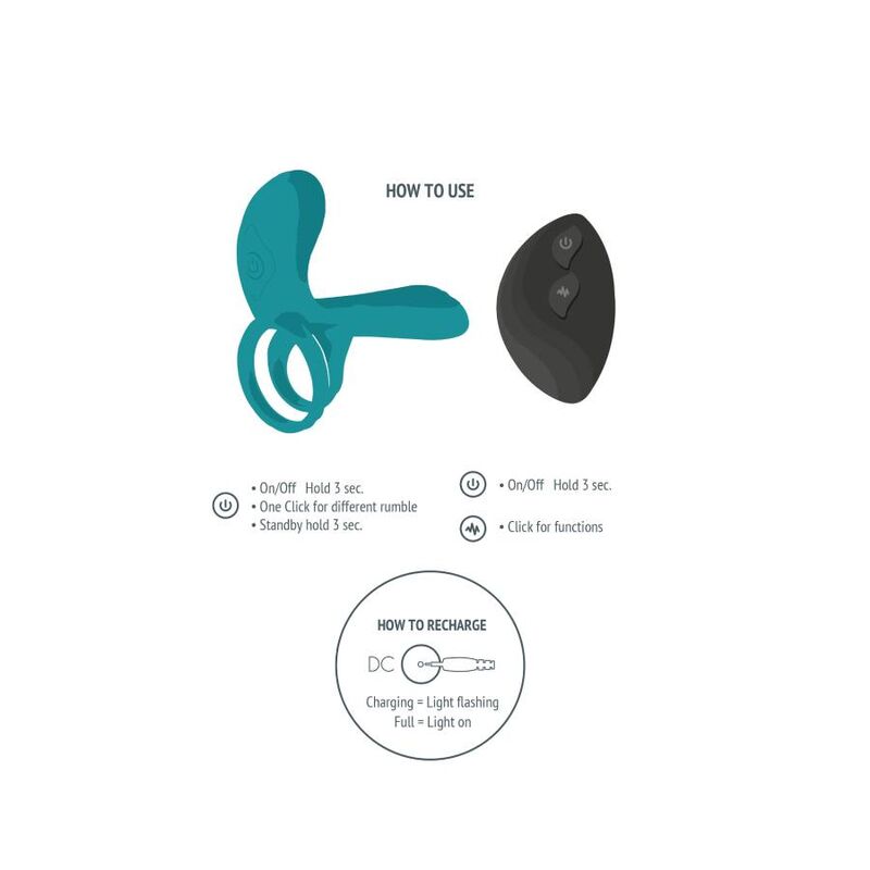 XOCOON - Anneau Vibrateur Couples Vert