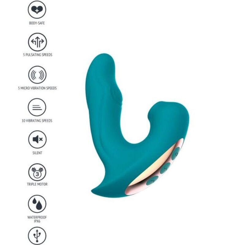 XOCOON Stimulateur Eternal Love Vibe Vert — vue détaillée