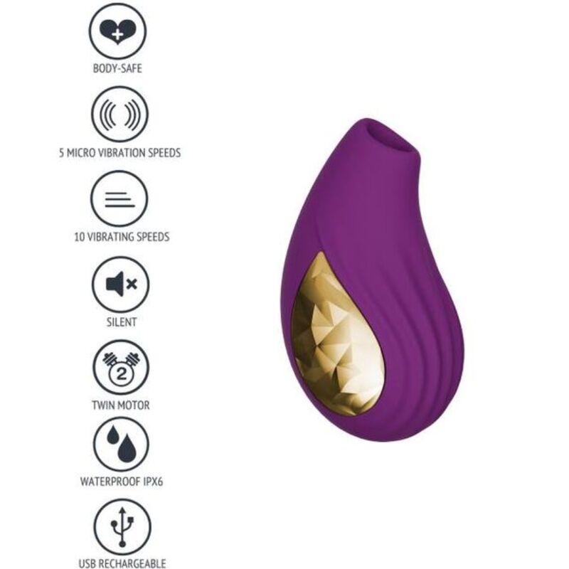 XOCOON Stimulateur D''Amour Divine Violet - Aura Intime