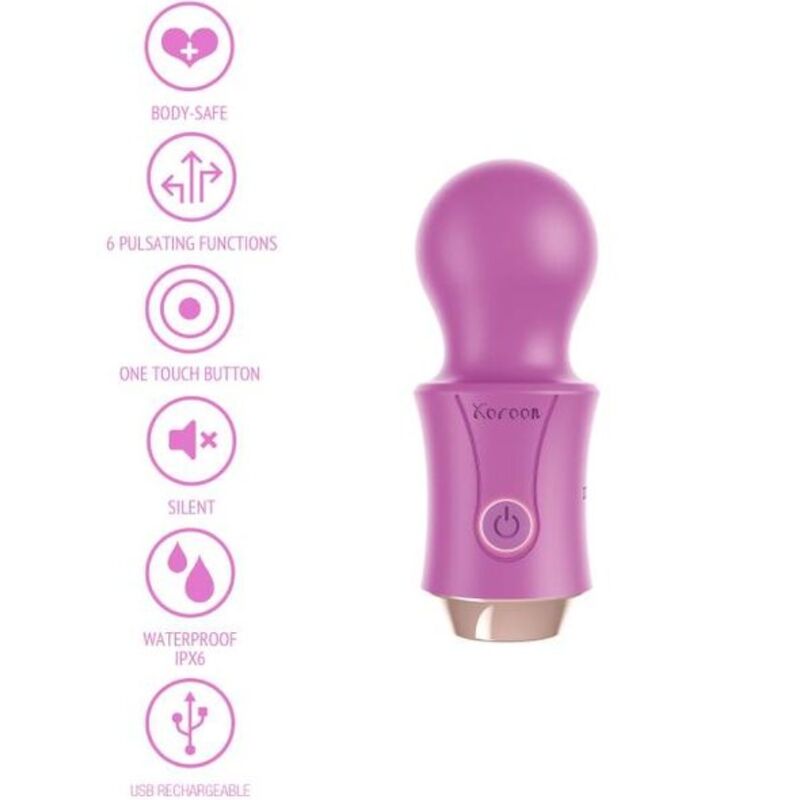 XOCOON Baguette Voyageur Fuchsia - Aura Intime