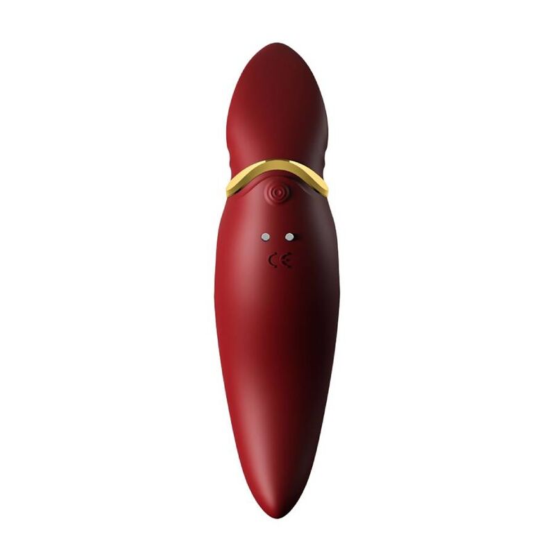 ZALO HERO PULSE WAVE MASSAGER RED — vue arrière