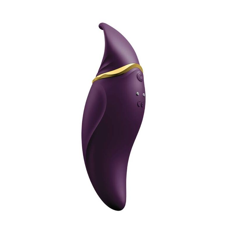 ZALO HERO PULSE WAVE MASSAGER PURPLE — vue détaillée