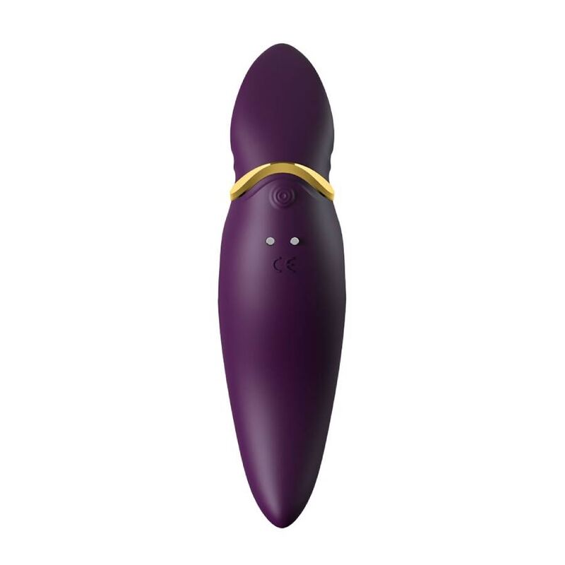ZALO HERO PULSE WAVE MASSAGER PURPLE — vue arrière