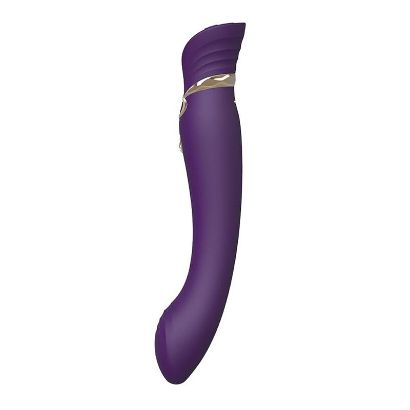 ZALO REINE G-SPOT PULS WAVE VIBE VIOLET — vue arrière