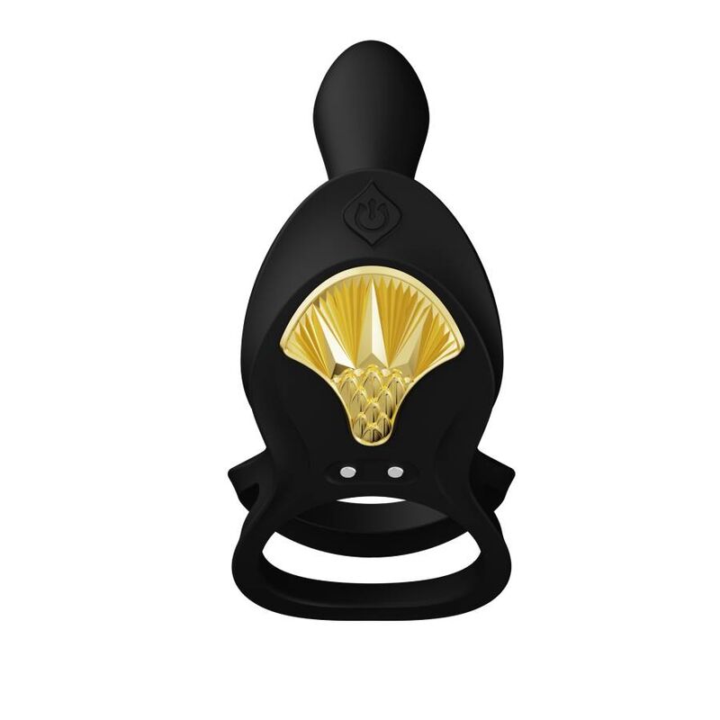 ZALO BAGUE VIBRANTE COUPLES BAYEK NOIR — vue arrière