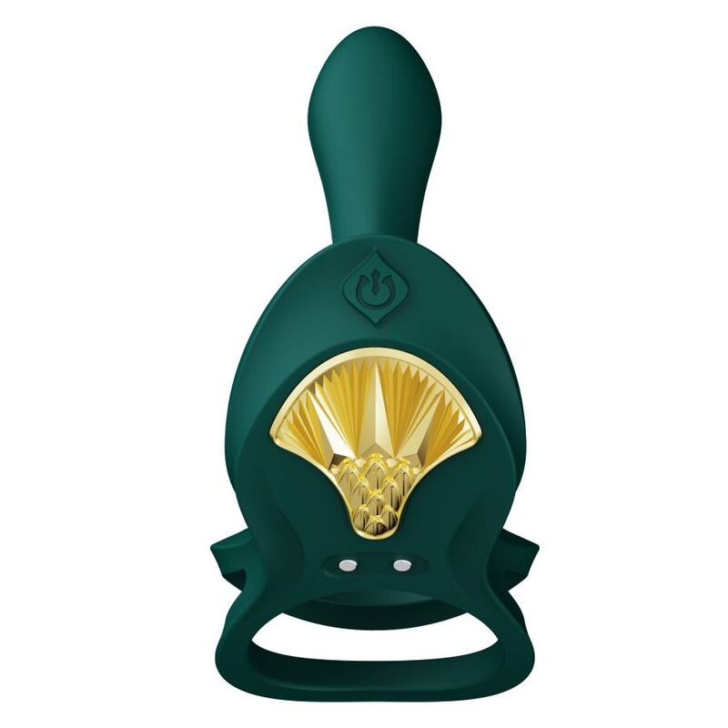 ZALO BAGUE VIBRANTE COUPLES BAYEK VERTE — vue arrière