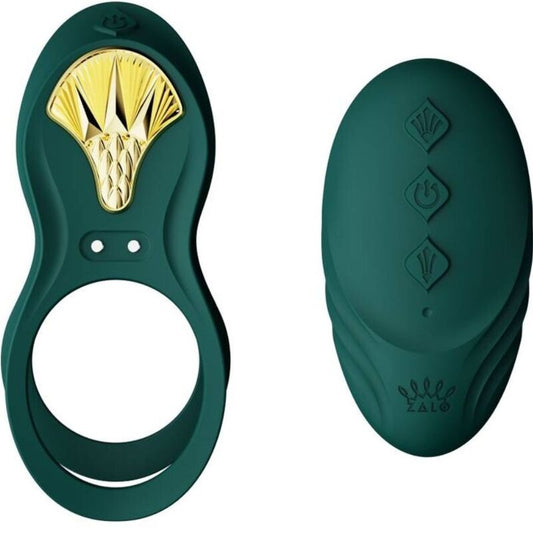 ZALO BAGUE VIBRANTE COUPLES BAYEK VERTE - Aura Intime