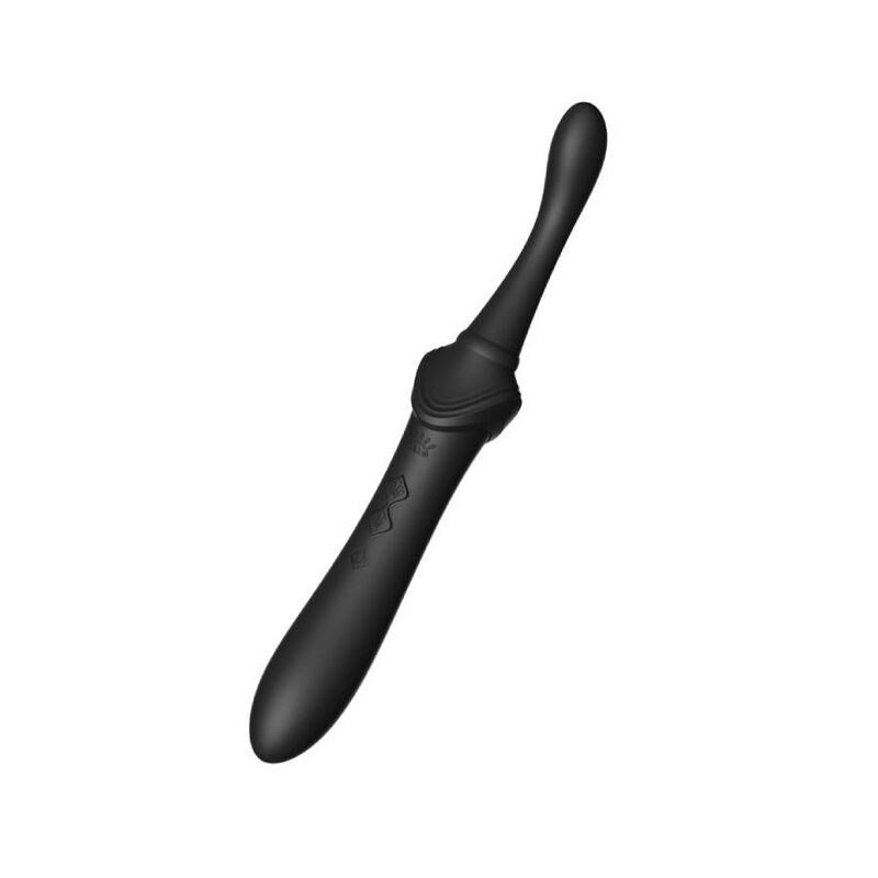 ZALO Bess 2 Clitoral Massager Black — accessoires inclus