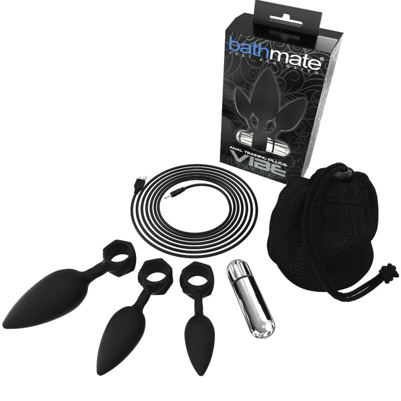BATHMATE Bouchons Dentraînement Anal Vibe - Aura Intime