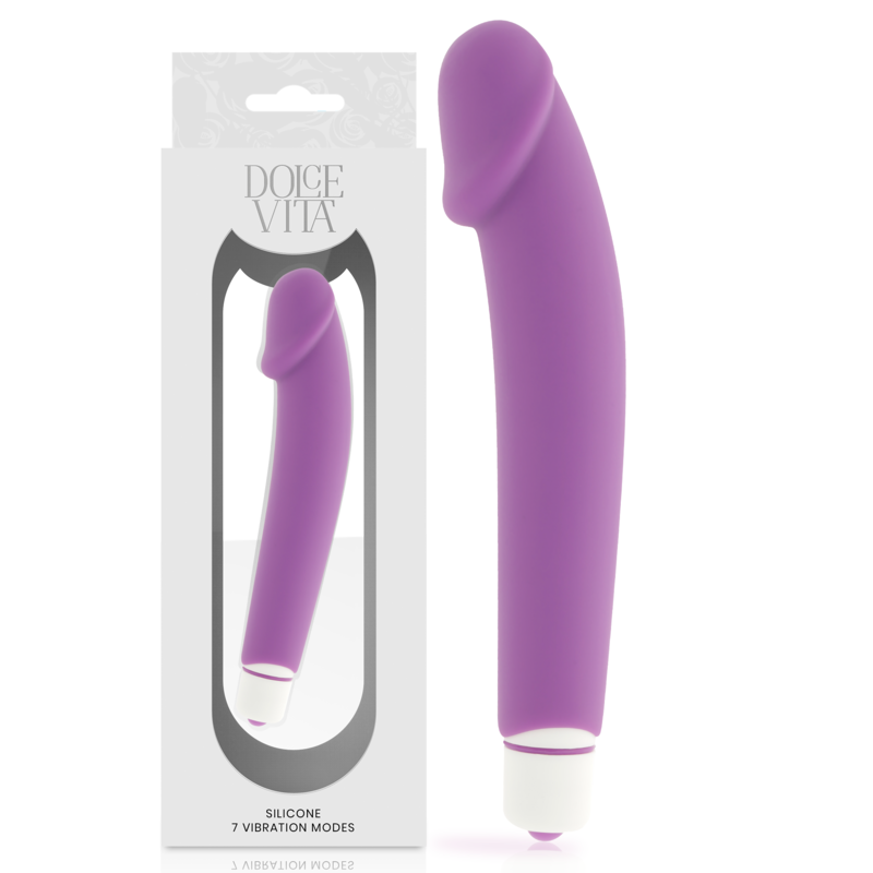 DOLCE VITA - Realistic Purple Silicone