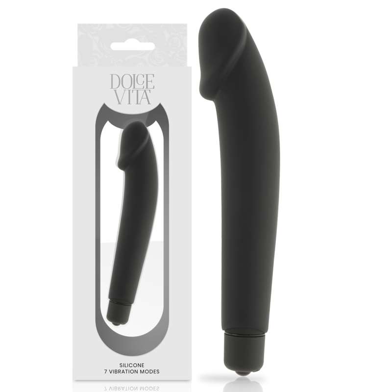 DOLCE VITA Realistic Black Silicone - Aura Intime