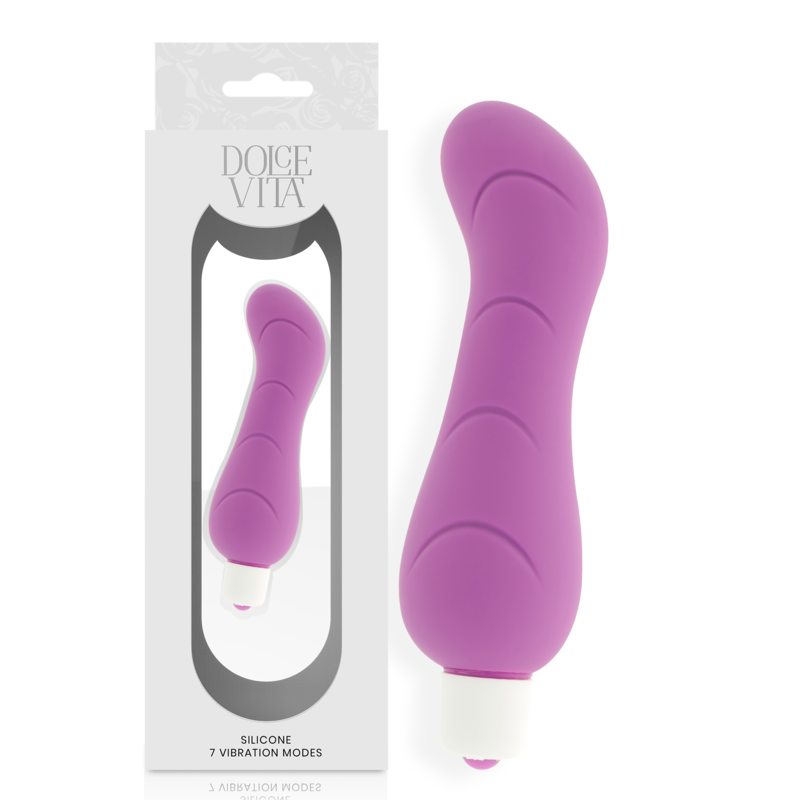 DOLCE VITA G-Spot Purple Silicone - Aura Intime