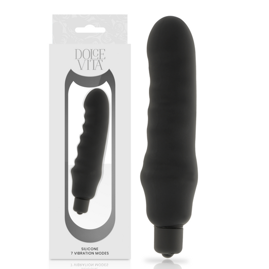 DOLCE VITA Genius Black Silicone - Aura Intime