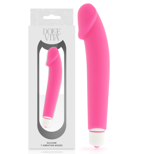 DOLCE VITA Realistic Pink Silicone - Aura Intime