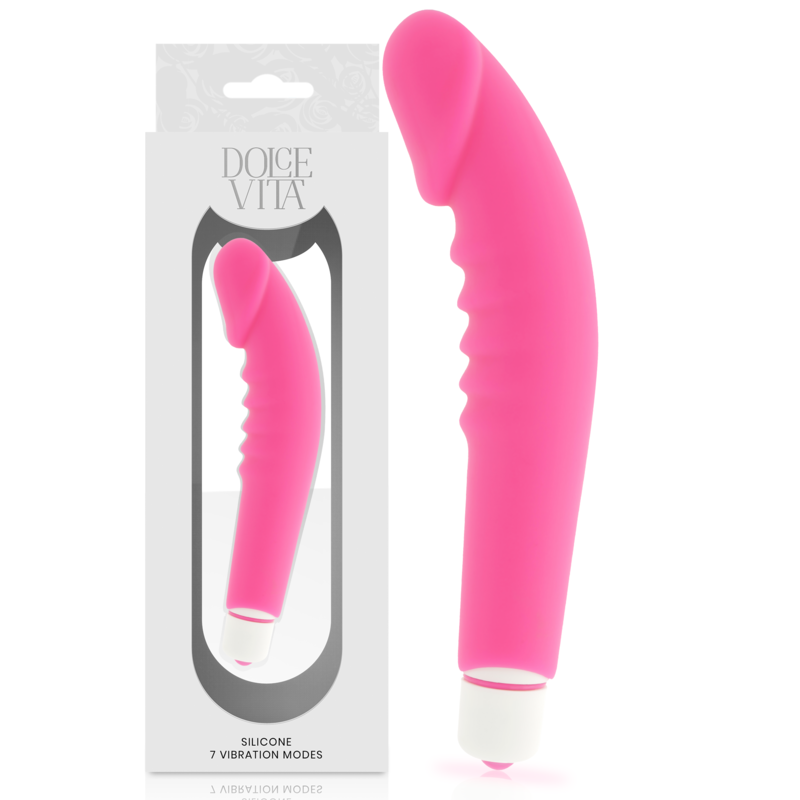 DOLCE VITA Realistic Pleasure Pink Silicone - Aura Intime