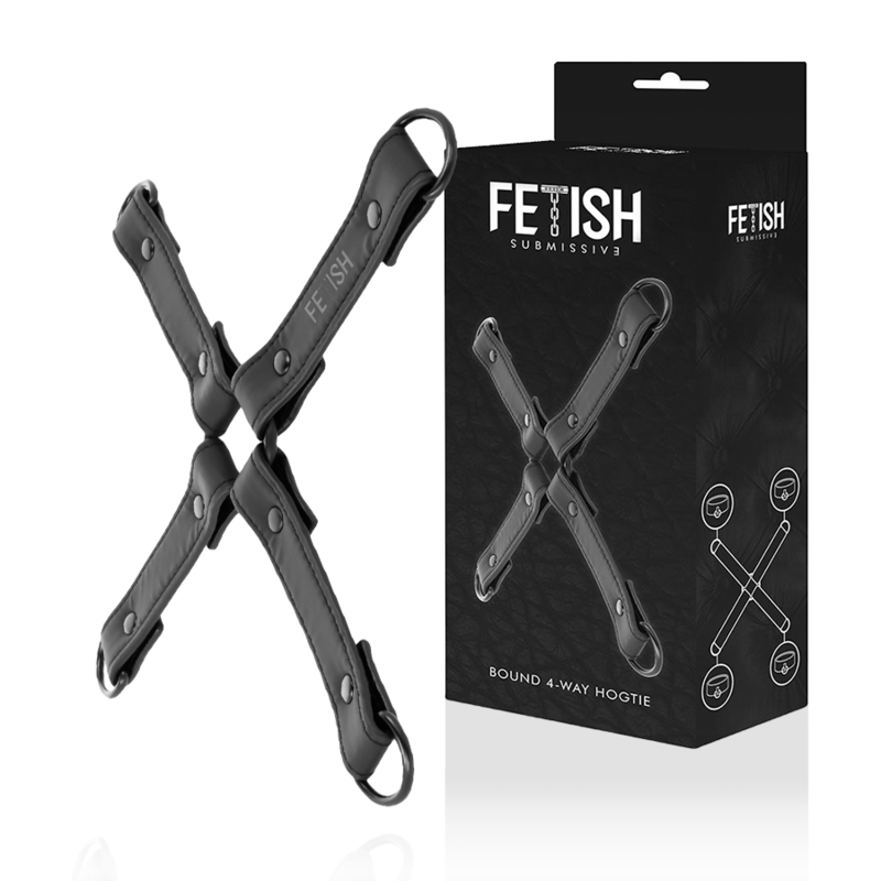 FETISH SUBMISSIVE BONDAGE Union Menottes Cuir Végan - Aura Intime
