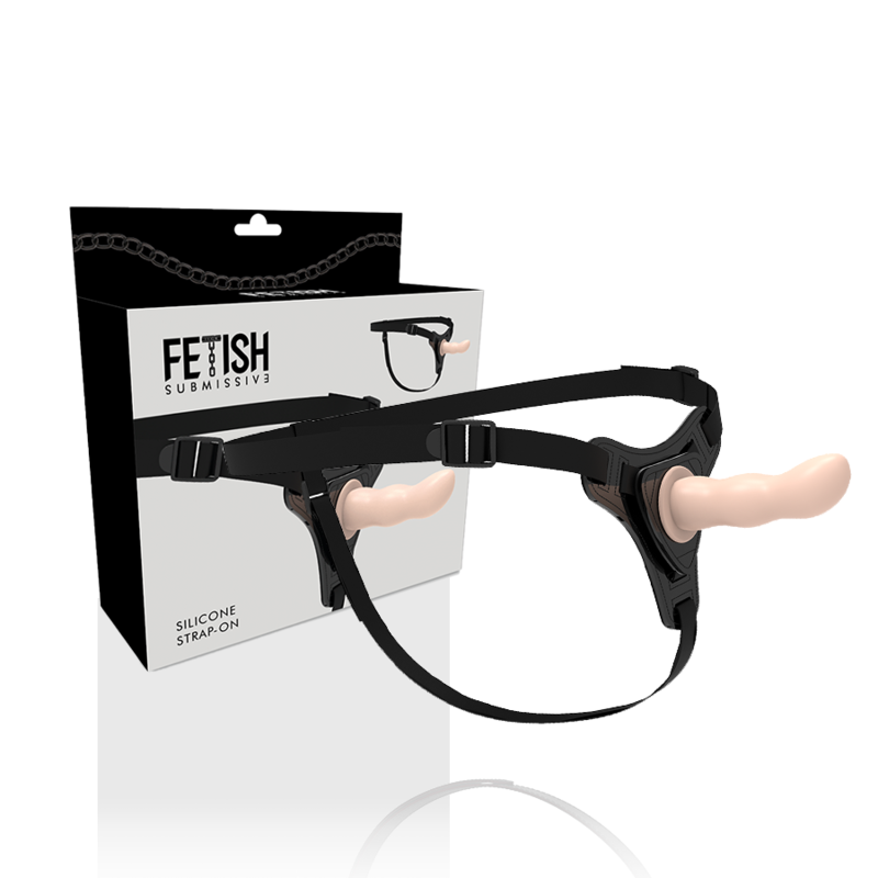 FETISH SUBMISSIVE HARNESS SILICONE CHAIR POINT G 12,5 CM — vue détaillée