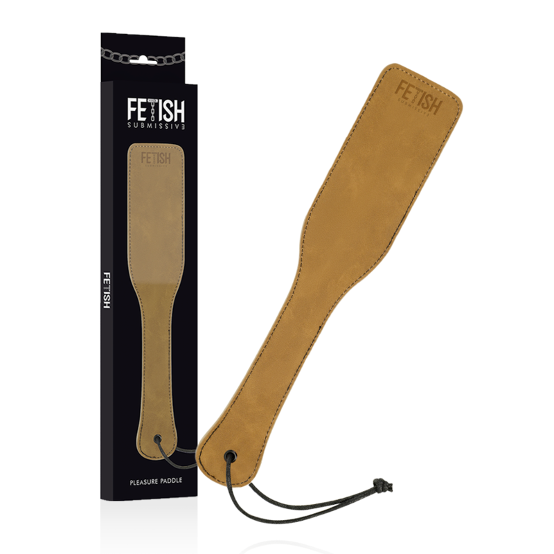 FETISH SUBMISSIVE ORIGIN Fouet Cuir Vegan — vue détaillée