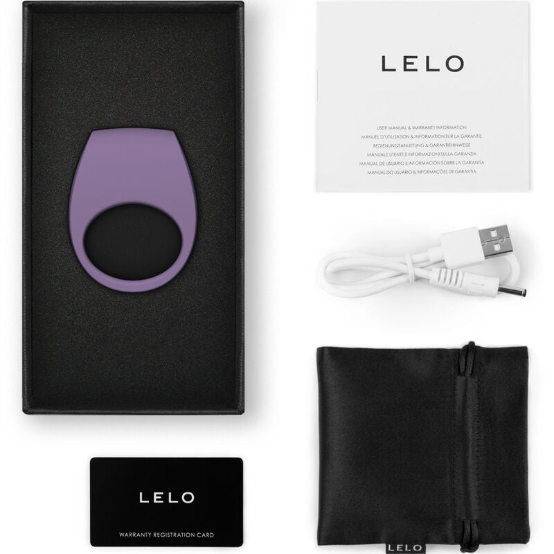 LELO ANNEAU VIBRATEUR VIOLETTE TOR 3 — vue alternative