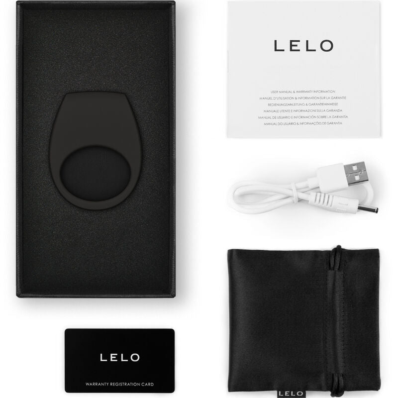 LELO ANNEAU VIBRATEUR TOR 3 NOIR — vue alternative