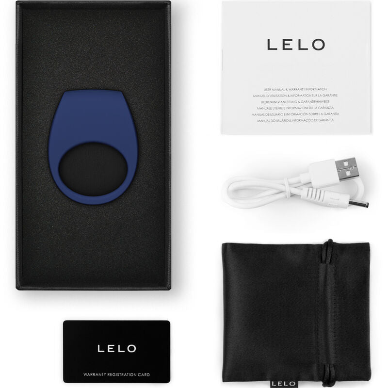 LELO ANNEAU VIBRATEUR TOR 3 BLEU — vue alternative