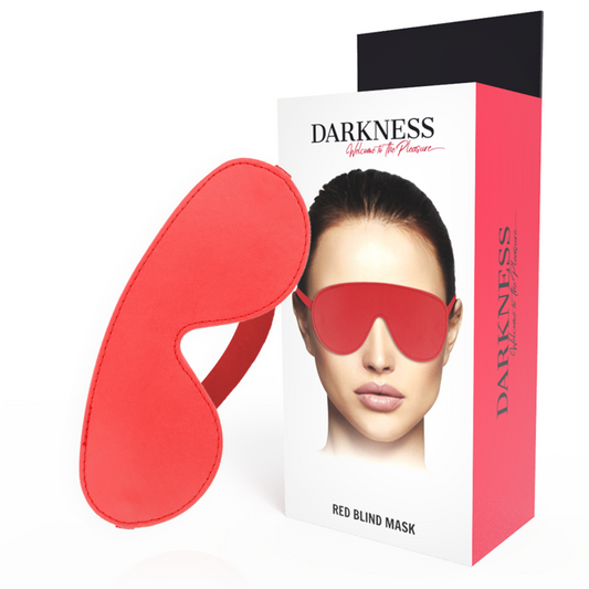 DARKNESS BONDAGE Masque Rouge Haute Qualité - Aura Intime