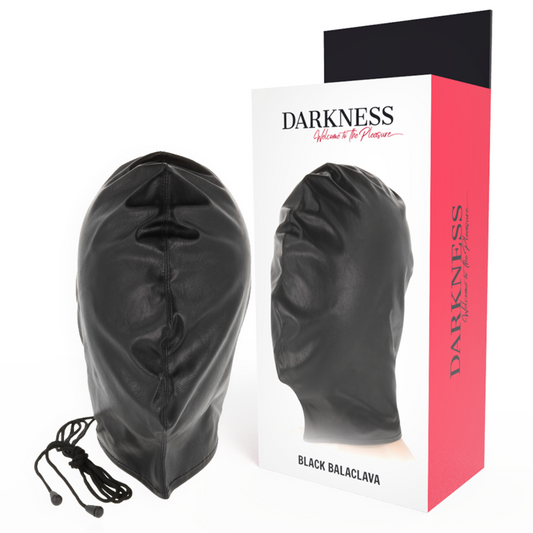DARKNESS BONDAGE Masque Subjugation Noir - Aura Intime