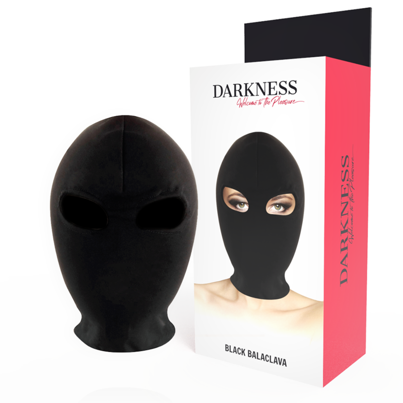 DARKNESS BONDAGE Masque Soumission Noir - Aura Intime