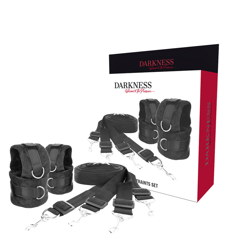 DARKNESS BONDAGE Ensemble Dattaques Lit - Aura Intime
