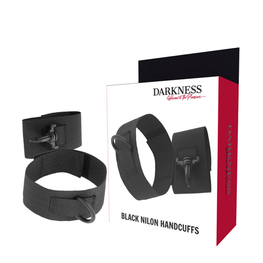 DARKNESS BONDAGE Menottes Nylon Débutants - Aura Intime