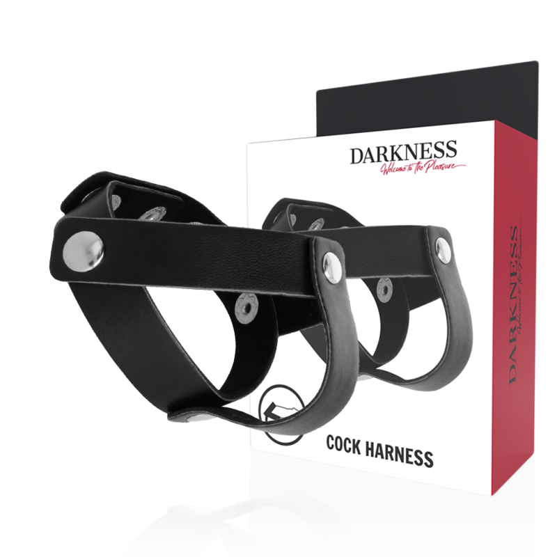 DARKNESS SENSATIONS ANNEAU CUTANÉ PÉNIS TESTICULES - Aura Intime