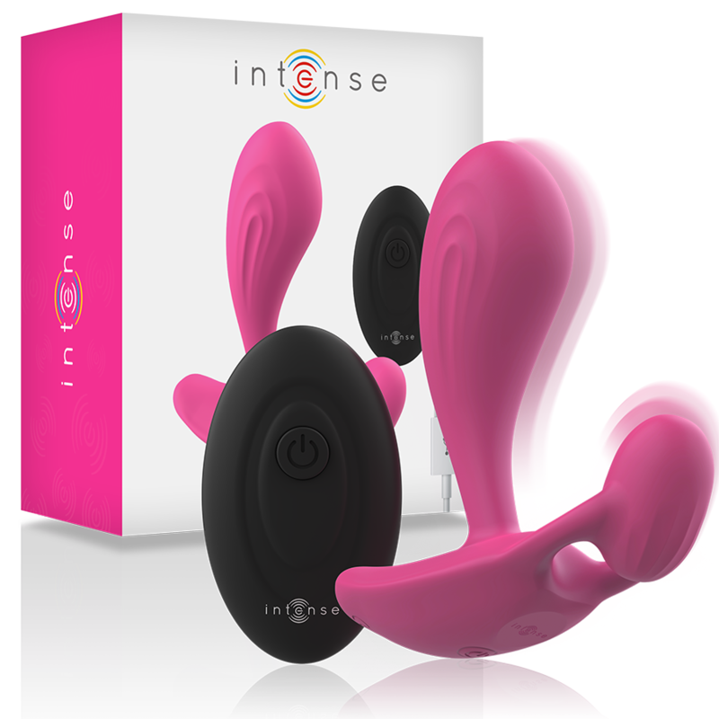 INTENSE ANAL TOYS Télécommande Anal Shelly Plug Rose - Aura Intime