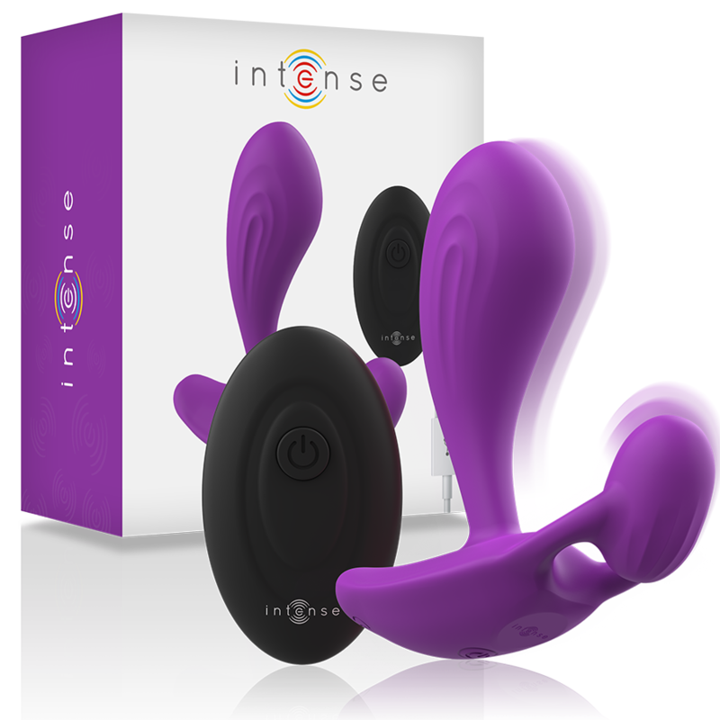 INTENSE ANAL TOYS Télécommande Anal Shelly Plug Violet - Aura Intime