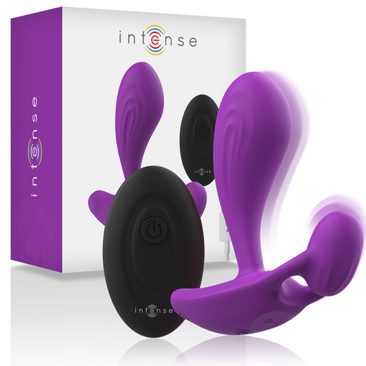 INTENSE ANAL TOYS Télécommande Anal Shelly Plug Violet - Aura Intime