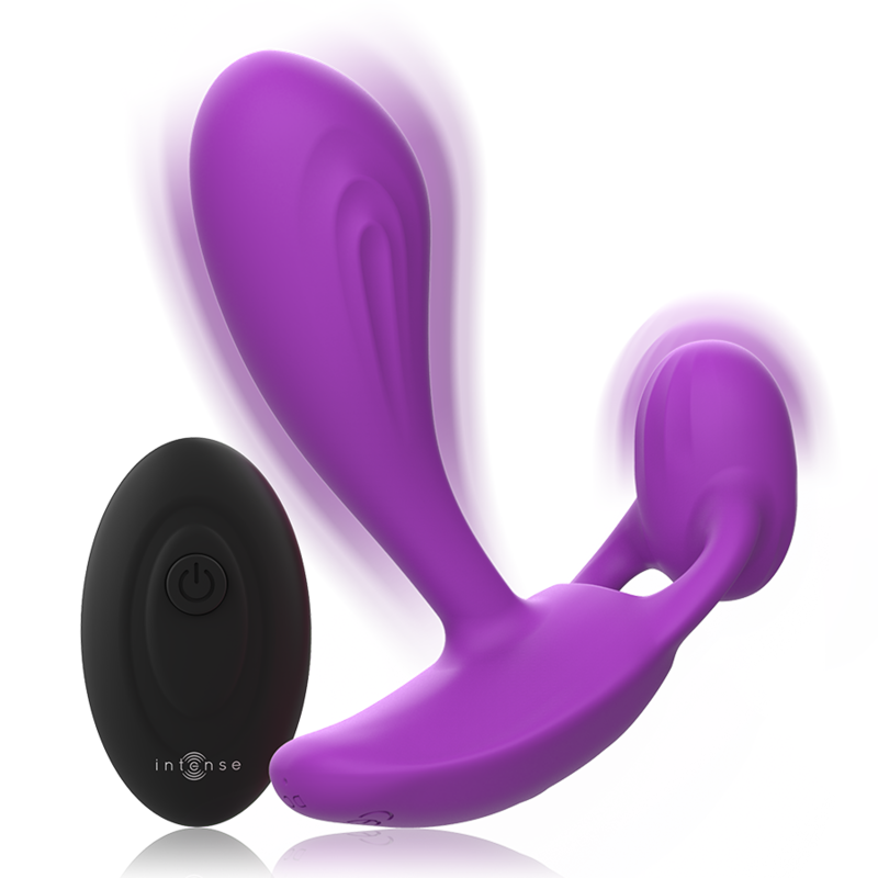 INTENSE ANAL TOYS Télécommande Anal Shelly Plug Violet — vue alternative