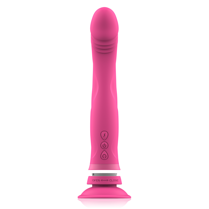 INTENSE HIGH TECH Gode Vibrateur Silicone Rose Michelangelo — vue alternative