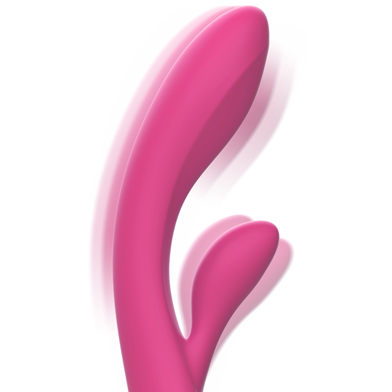 INTENSE HIGH TECH Vibrateur Luigi Rabbit Silicone Liquide Rose — vue alternative