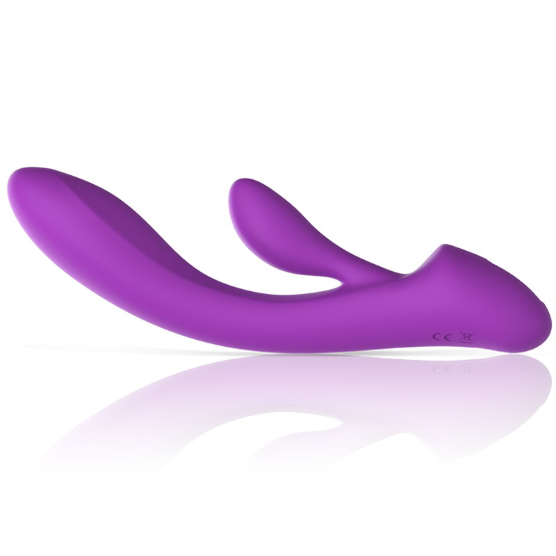 INTENSE HIGH TECH Luigi Rabbit Vibrateur Liquide Silicone Violet — vue arrière