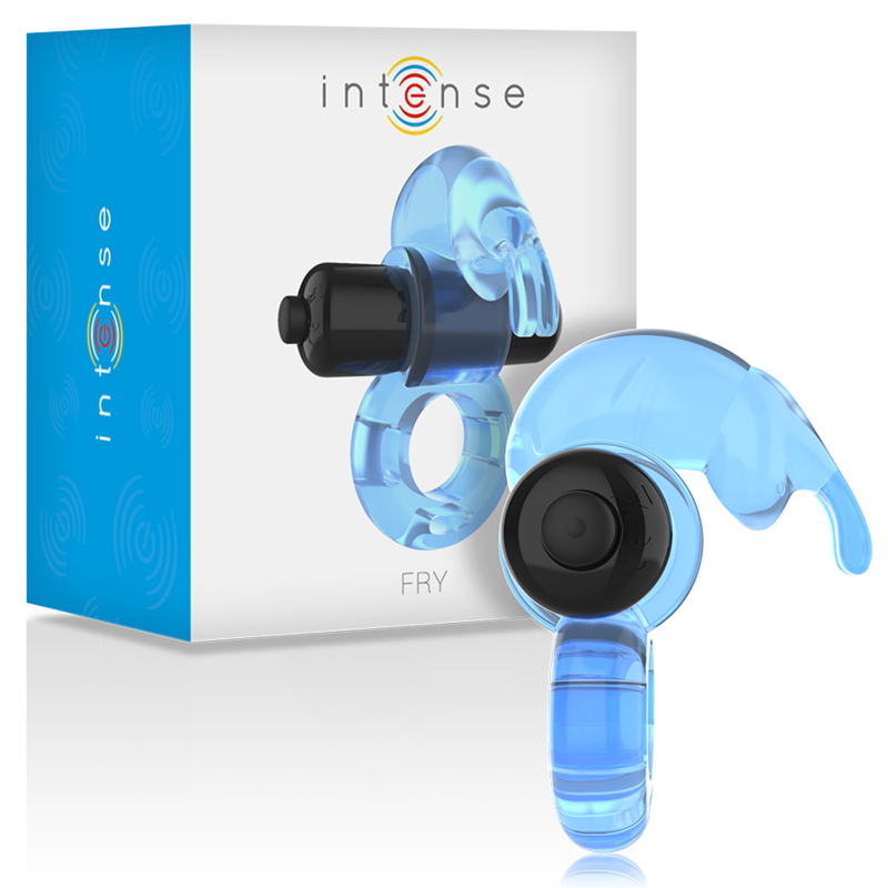 INTENSE FOR HIM Anneau Vibrant Bleu Fry - Aura Intime