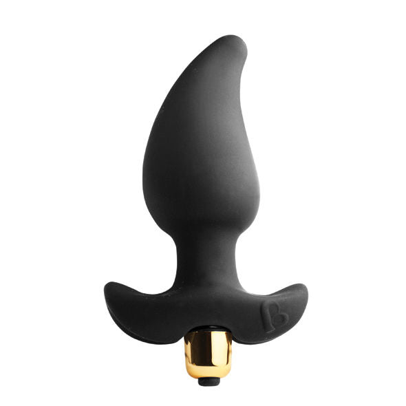 ROCKS-OFF Stimulateur Butt Quiver P-Point 7 Vitesses Noir - Aura Intime