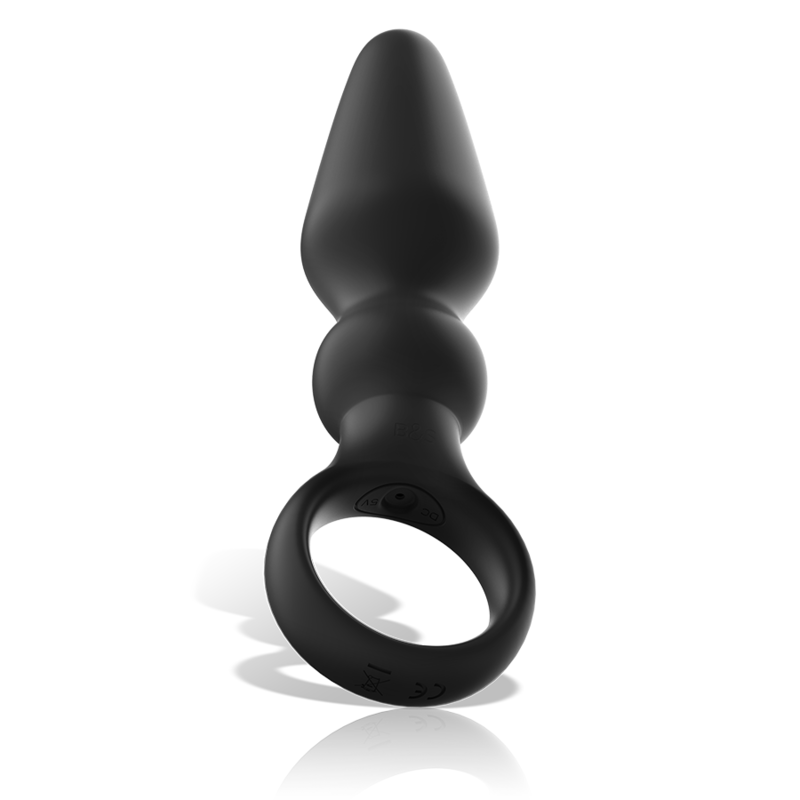 BLACK&SILVER Puissant Plug Anal Silicone Ozzy — vue détaillée