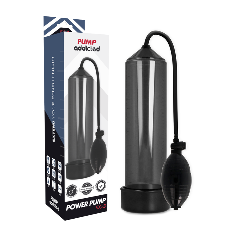 PUMP ADDICTED Rx3 Noir - Aura Intime