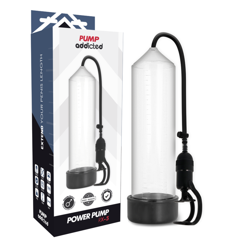 PUMP ADDICTED Rx5 Transparent - Aura Intime
