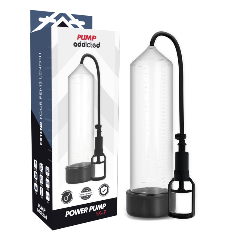 PUMP ADDICTED Rx7 Transparent - Aura Intime