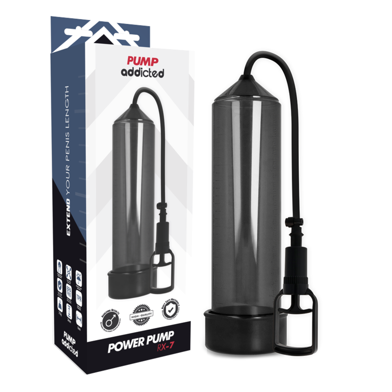 PUMP ADDICTED Rx7 Noir - Aura Intime